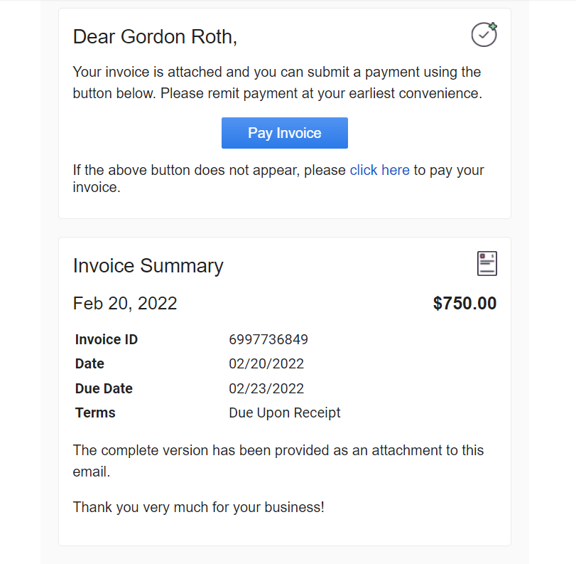 Refined invoice 4